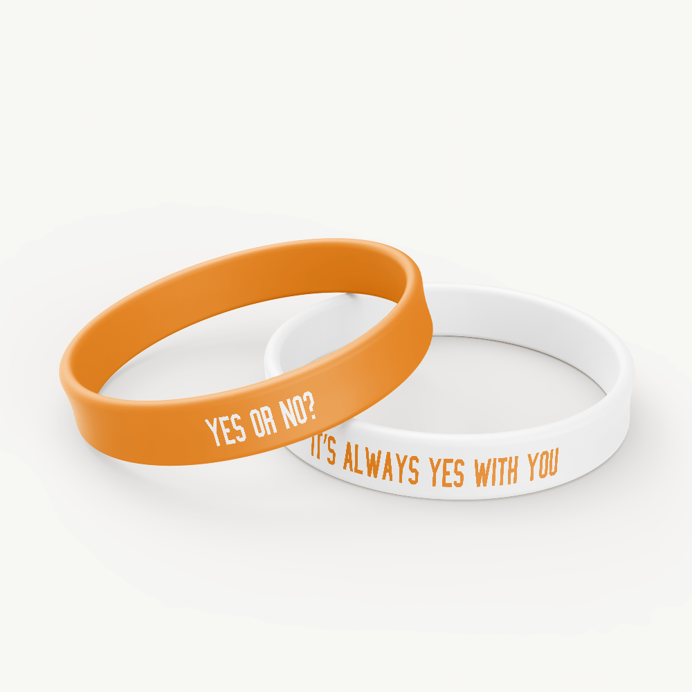 Книга Парные браслеты «Yes or no?» и «It's always yes with you»